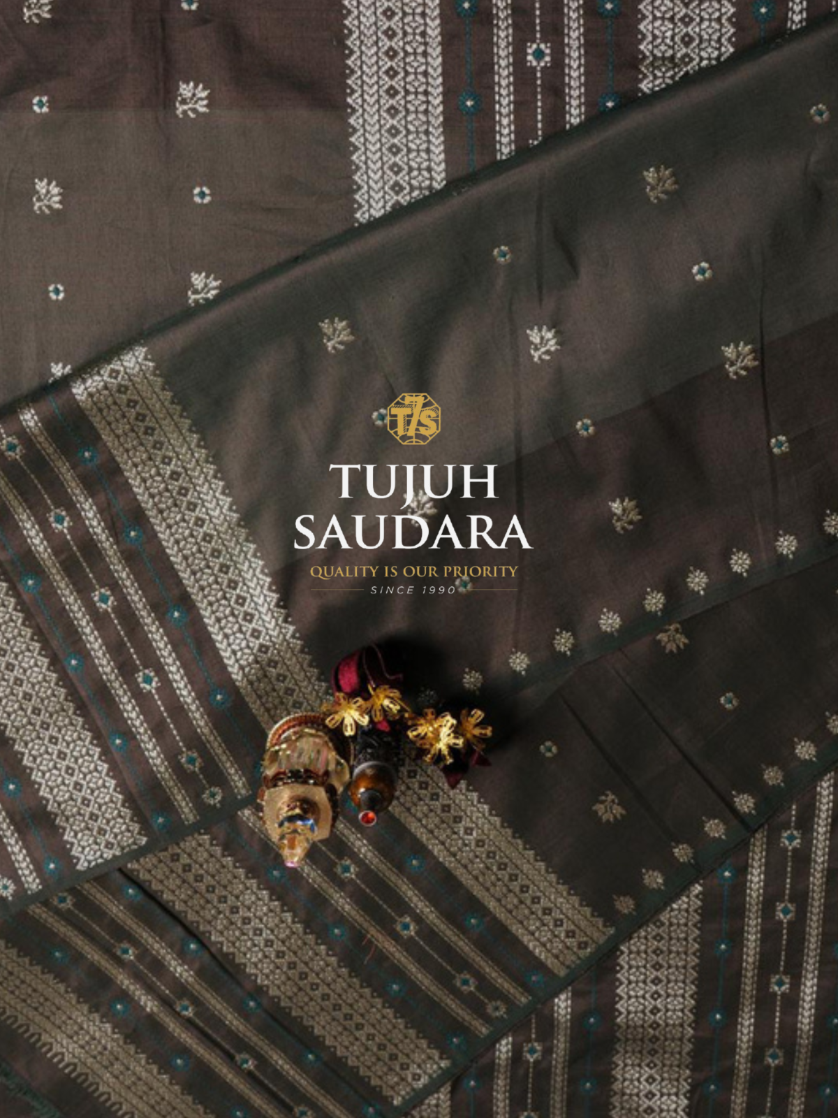 songket tabur motif cengkeh