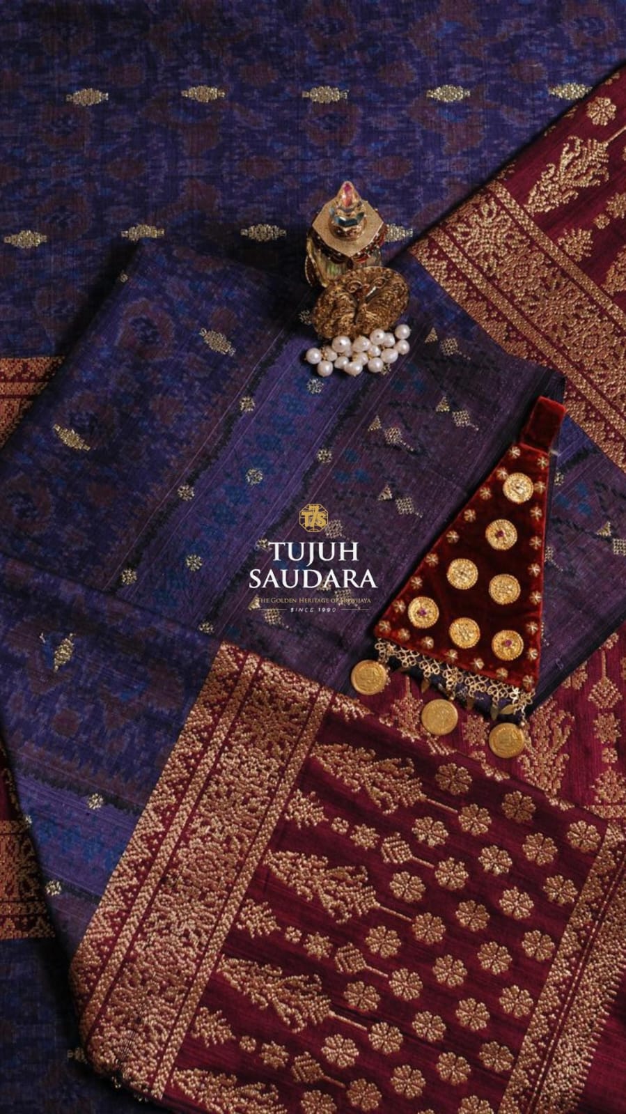 Songket limar motif ubur ubur