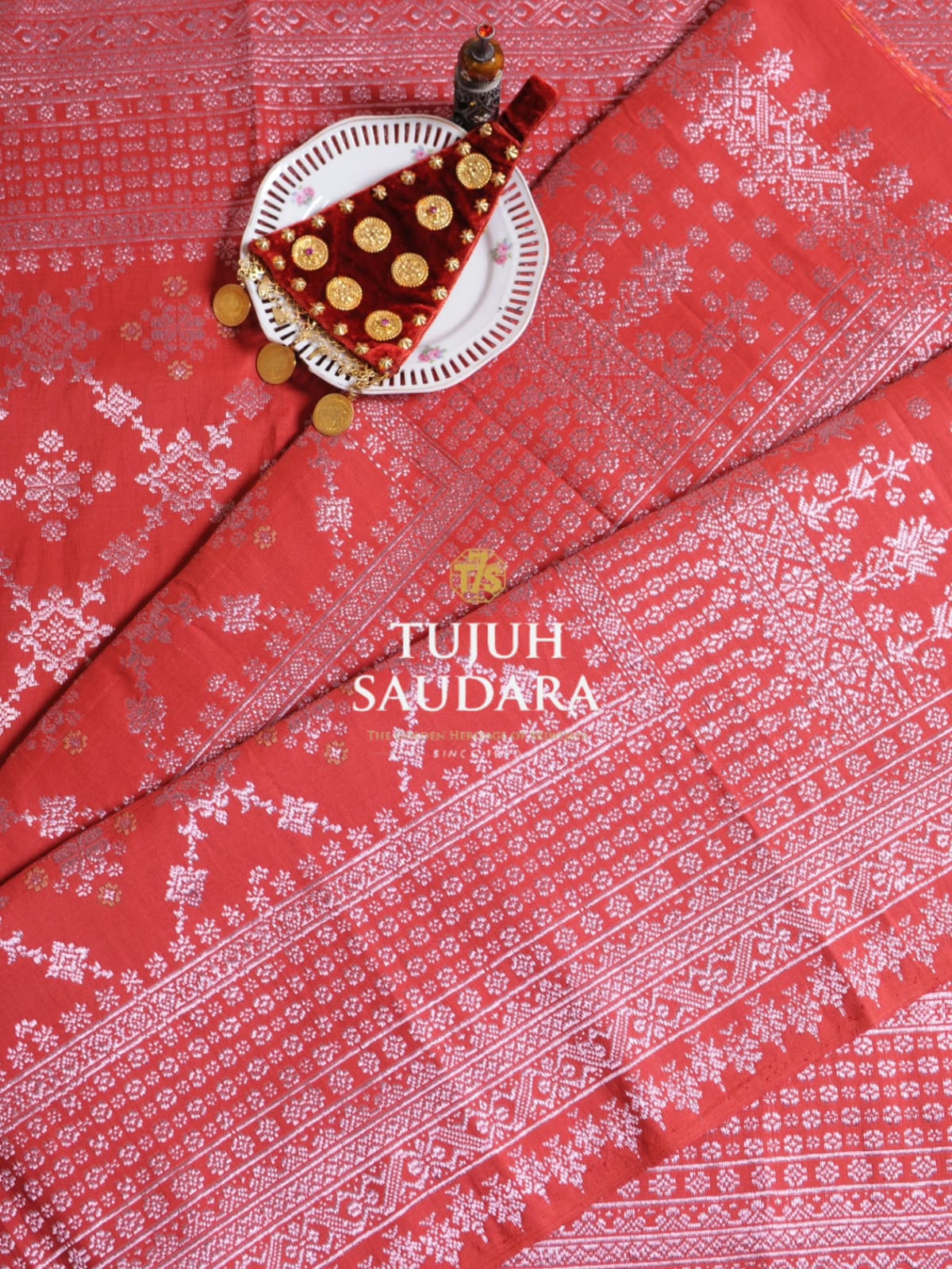 Songket lepus motif 3 negeri