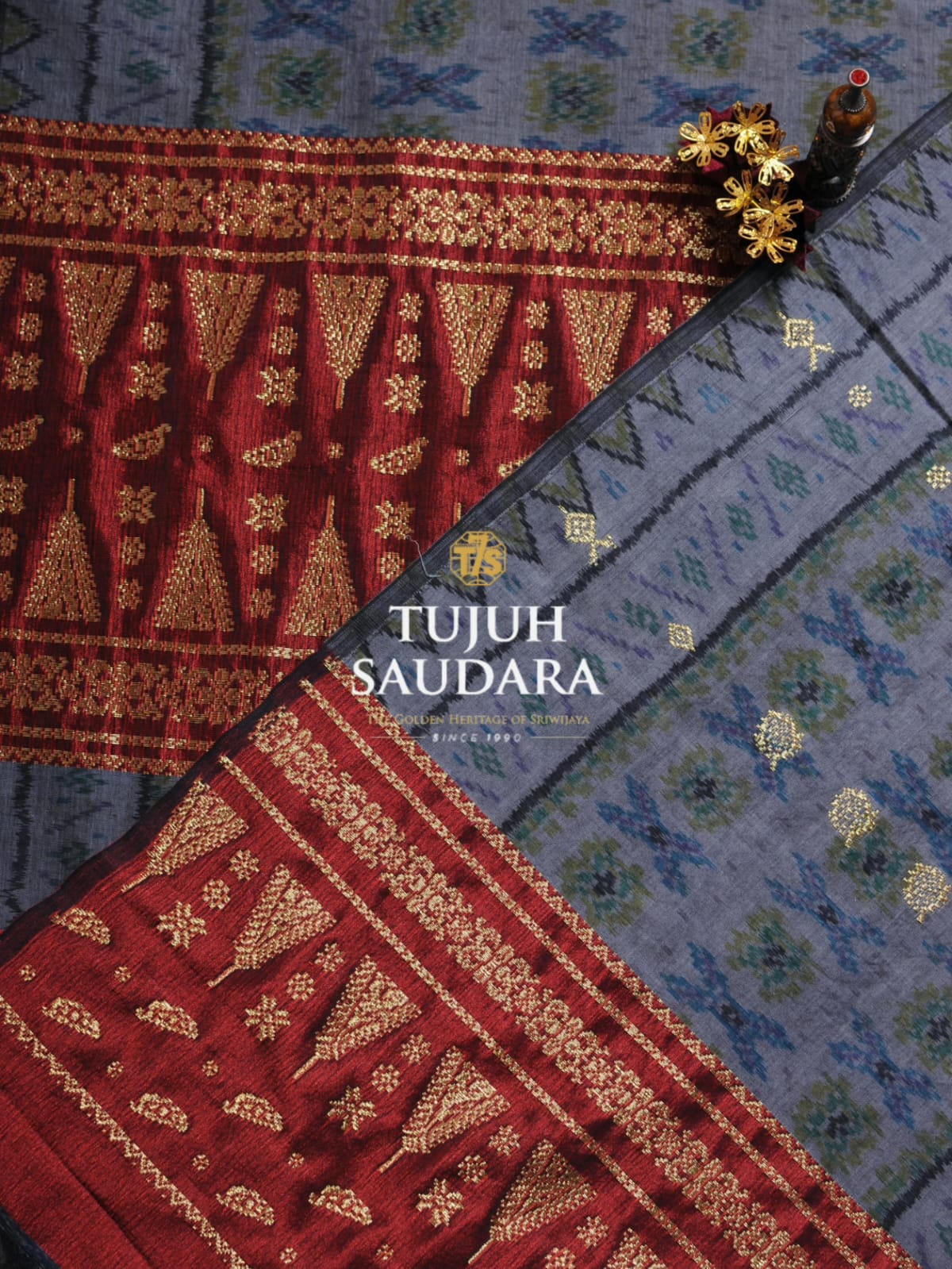 Songket limar motif ubur ubur