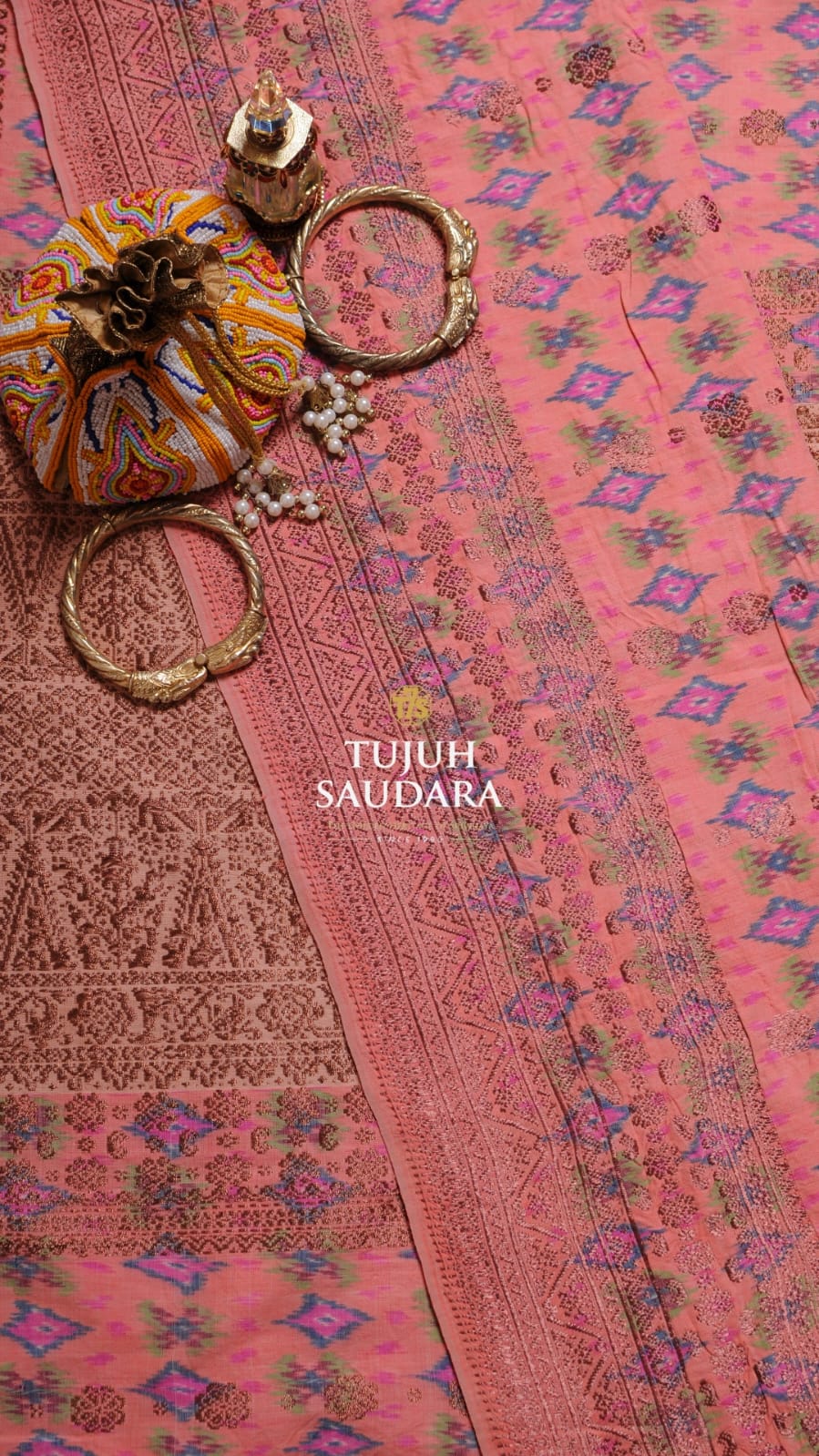 Songket limar motif ubur ubur